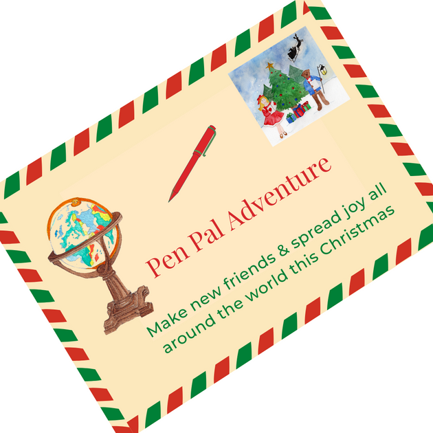 CHRISTMAS PEN PAL ADVENTURE Charlotte sy Dimby