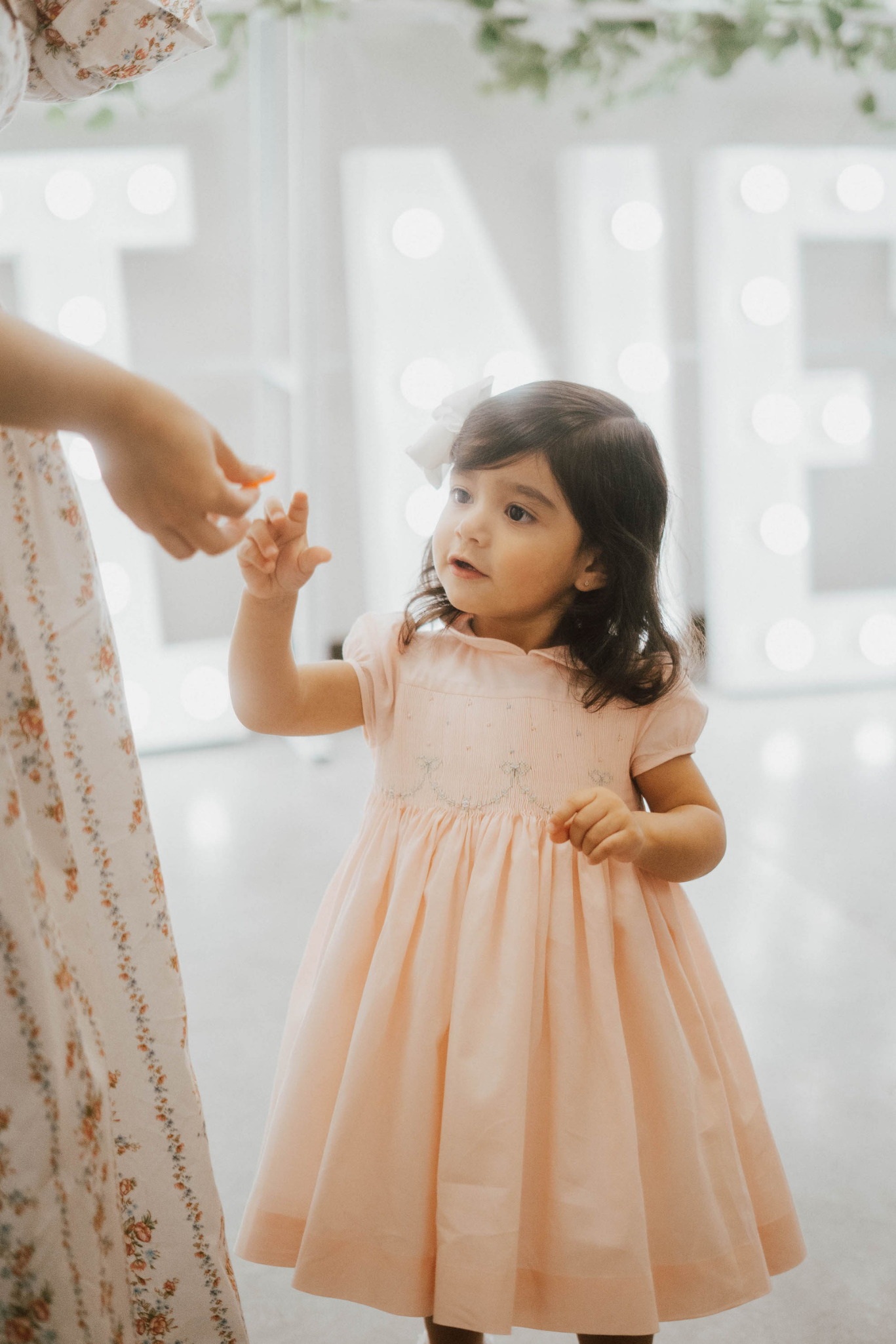 Image Title Charlotte sy Dimby classic timeless traditional smocked dresses for babies and girls handmade French style children clothing paris boutique pastel soft pink grand millenial style texas