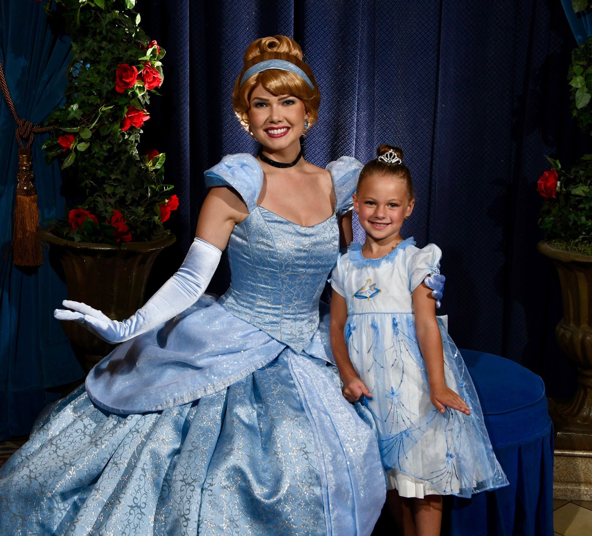 Image Title Charlotte sy Dimby classic timeless traditional smocked dresses for babies and girls handmade French style children clothing paris boutique cinderella disney princess dress blue slipper