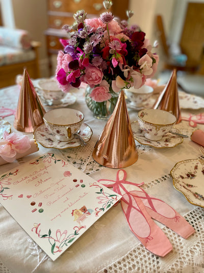 A BALLERINA THEMED BIRTHDAY PARTY