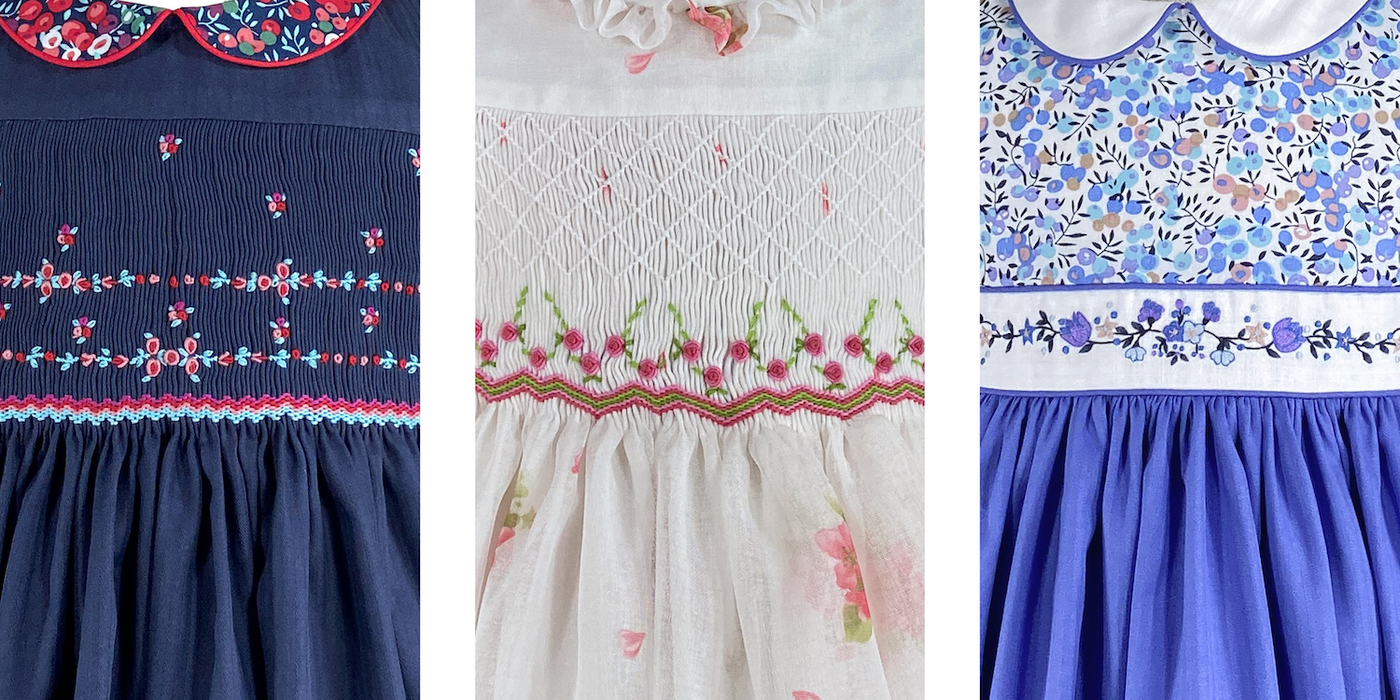 Charlotte sy Dimby classic chic timeless traditional childrensclothes paris boutique smocked dresses for kids and babies girl